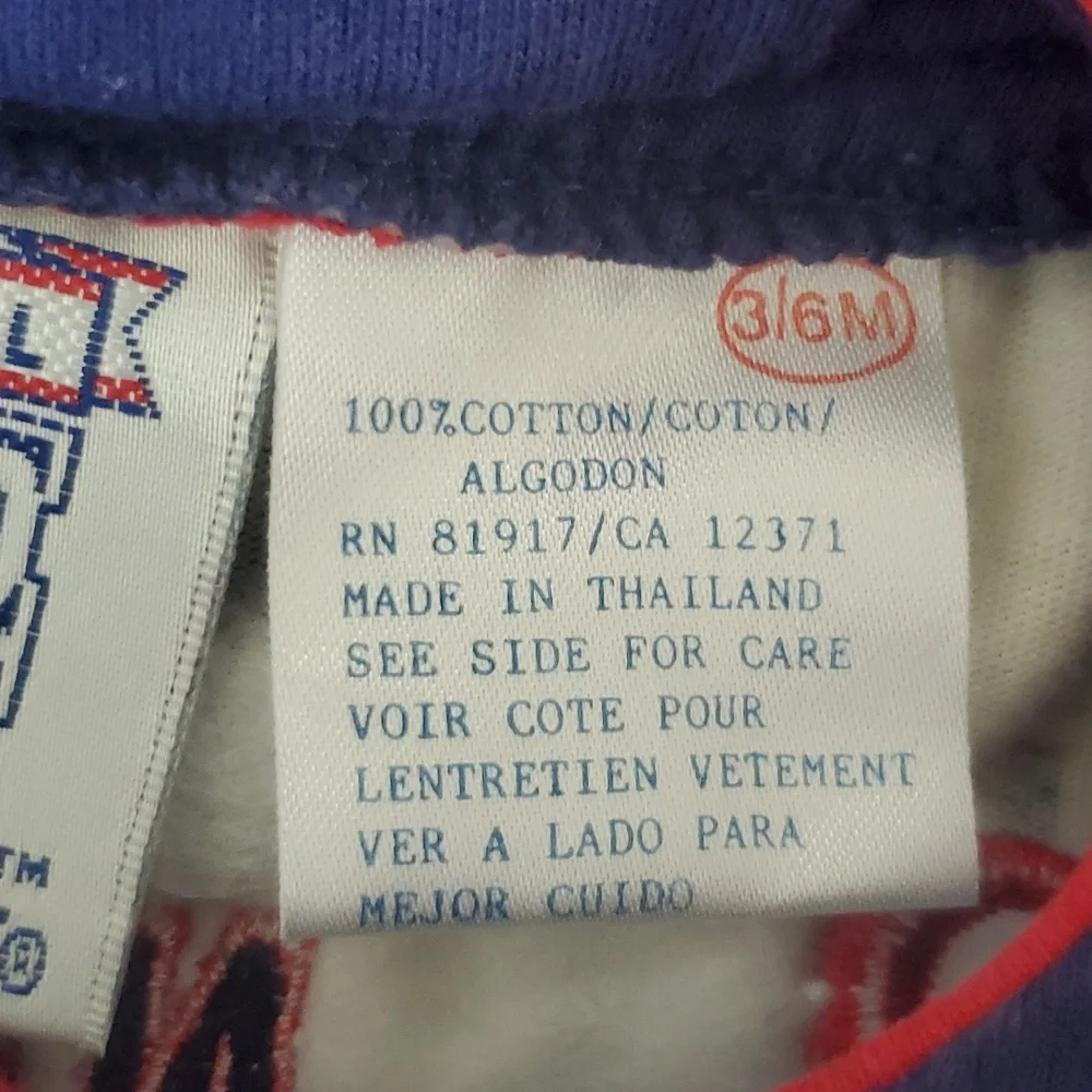 VINTAGE NEW YORK YANKEE INFANT TODDLER  ONE PIECE JERSEY. OFFICIAL ROOKIE LEAGUE - Picture 5 of 6
